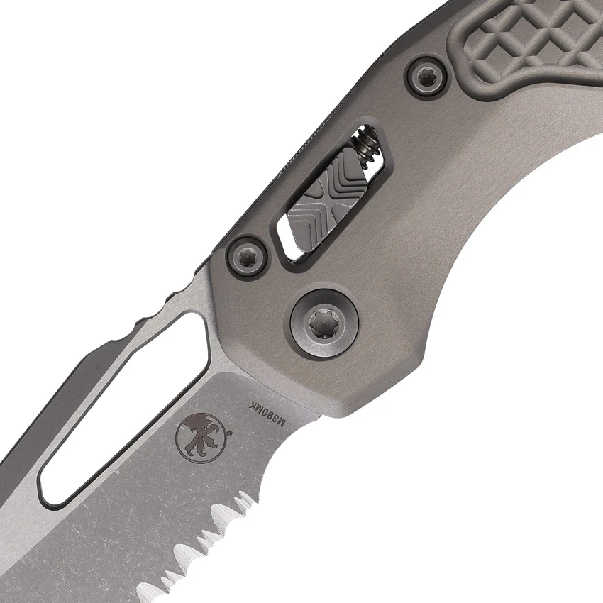 Microtech MSI Ram-Lok Knife Natural Clear Frag Aluminum (3.9" Apocalyptic FS), Microtech MSI Ram-Lok Knife Natural Clear Frag Aluminum (3.9" Apocalyptic FS) for Sale, Microtech MSI Ram-Lok Knife Natural Clear Frag Aluminum (3.9" Apocalyptic FS)