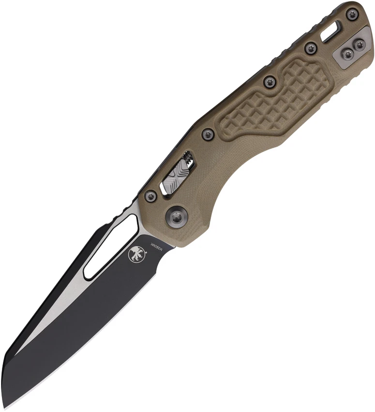 Microtech Standard Issue MSI Ram-Lok Knife Frag Tan G-10 (3.9" Two-Tone), Microtech Standard Issue MSI Ram-Lok Knife Frag Tan G-10 (3.9" Two-Tone) for Sale, Microtech Standard Issue MSI Ram-Lok Knife Frag Tan G-10 (3.9" Two-Tone)