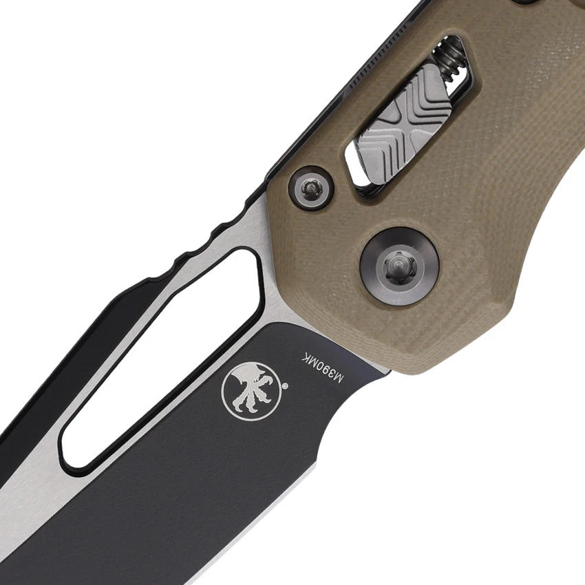 Microtech Standard Issue MSI Ram-Lok Knife Frag Tan G-10 (3.9" Two-Tone), Microtech Standard Issue MSI Ram-Lok Knife Frag Tan G-10 (3.9" Two-Tone) for Sale, Microtech Standard Issue MSI Ram-Lok Knife Frag Tan G-10 (3.9" Two-Tone)