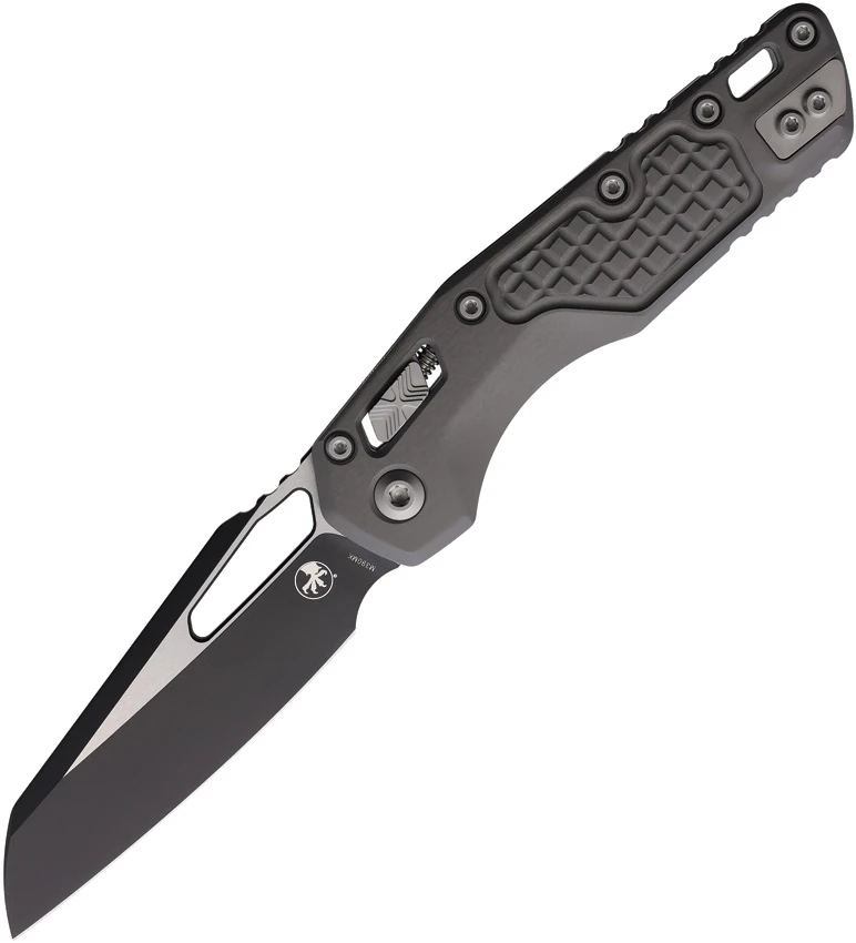Microtech MSI Ram-Lok Knife Natural Clear Frag Aluminum (3.9" Two-Tone), Microtech MSI Ram-Lok Knife Natural Clear Frag Aluminum (3.9" Two-Tone) for Sale, Microtech MSI Ram-Lok Knife Natural Clear Frag Aluminum (3.9" Two-Tone)