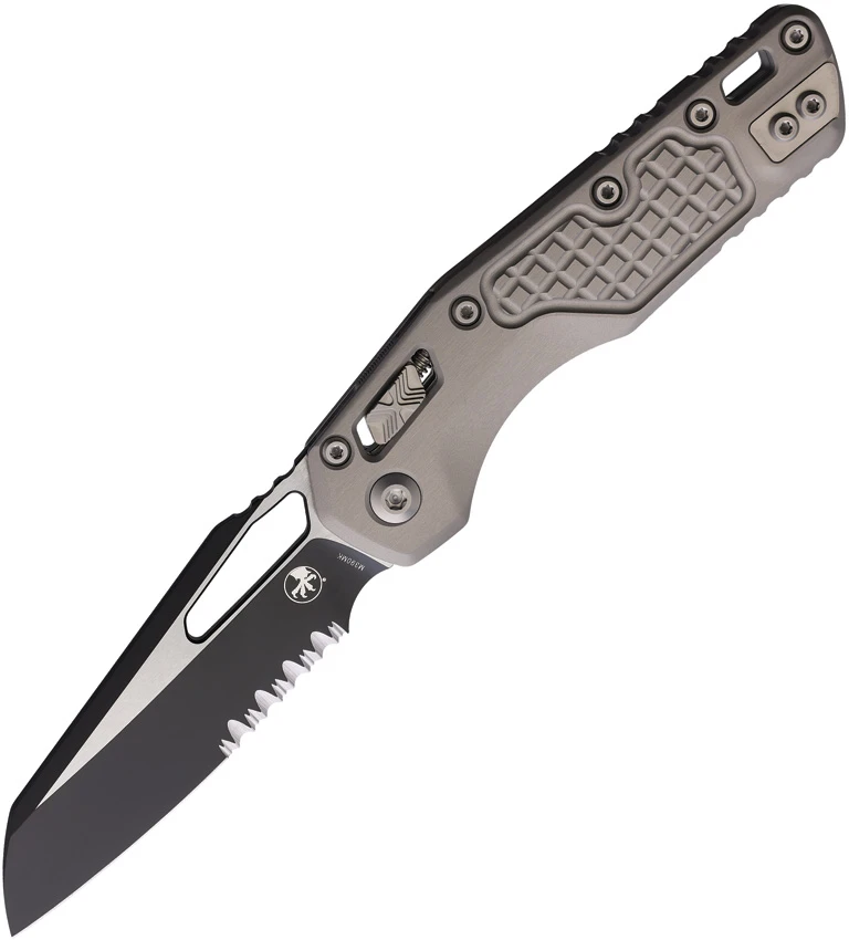 Microtech Knives MSI Ram-Lok Gray Frag, Microtech Knives MSI Ram-Lok Gray Frag for Sale, Microtech Knives MSI Ram-Lok Gray Frag