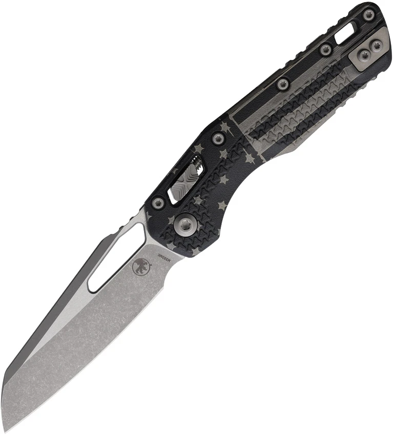 Microtech Standard Issue MSI Ram-Lok Knife Tri-Grip Flag Polymer (3.9" Apoc), Microtech Standard Issue MSI Ram-Lok Knife Tri-Grip Flag Polymer (3.9" Apoc) for Sale, Microtech Standard Issue MSI Ram-Lok Knife Tri-Grip Flag Polymer (3.9" Apoc)