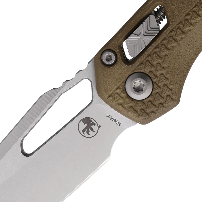 Microtech Standard Issue MSI Ram-Lok Knife Dark Earth Tan (3.9" Stonewash), Microtech Standard Issue MSI Ram-Lok Knife Dark Earth Tan (3.9" Stonewash) for Sale, Microtech Standard Issue MSI Ram-Lok Knife Dark Earth Tan (3.9" Stonewash)