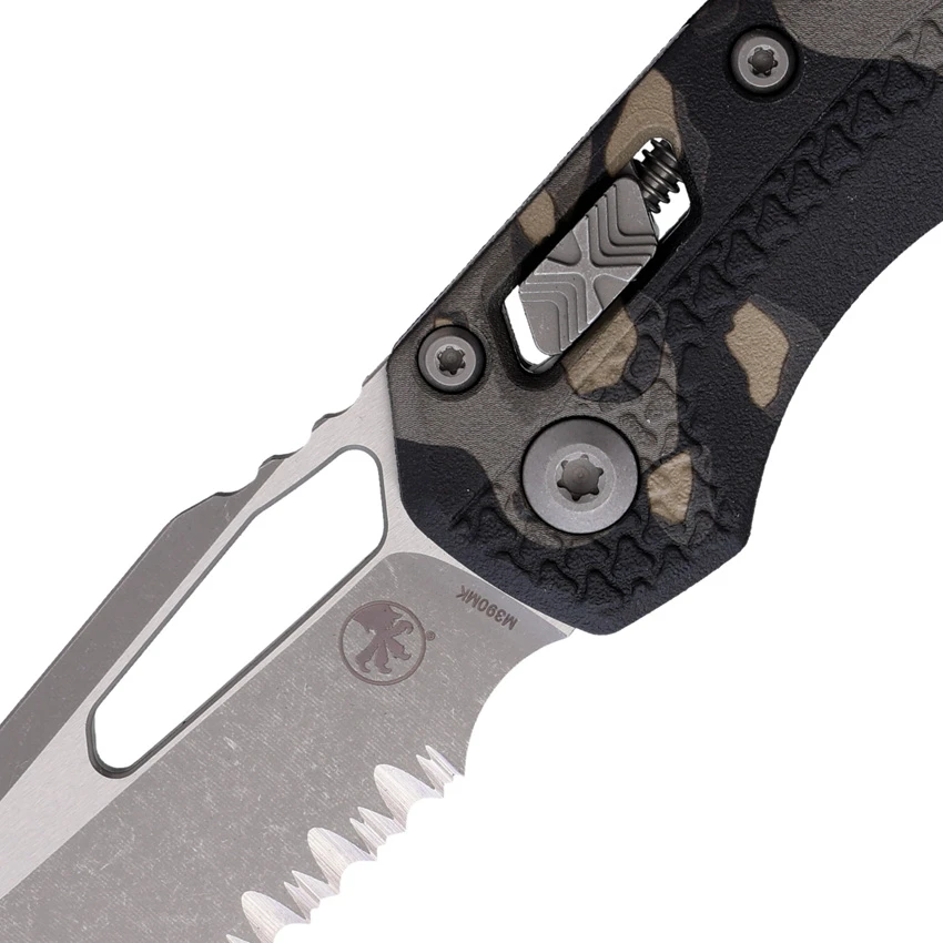 Microtech Standard Issue Ram-Lok Knife Tactical Camo Polymer (3.9" Apoc Serr), Microtech Standard Issue Ram-Lok Knife Tactical Camo Polymer (3.9" Apoc Serr) for Sale, Microtech Standard Issue Ram-Lok Knife Tactical Camo Polymer (3.9" Apoc Serr)