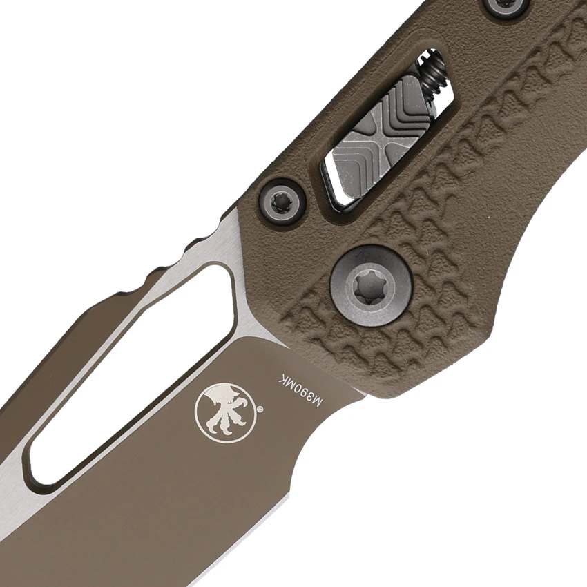 Microtech MSI Ram-Lok Knife Tri-Grip Dark Earth Polymer (3.9" Dark Earth), Microtech MSI Ram-Lok Knife Tri-Grip Dark Earth Polymer (3.9" Dark Earth) for Sale, Microtech MSI Ram-Lok Knife Tri-Grip Dark Earth Polymer (3.9" Dark Earth)