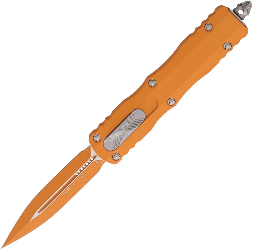 Microtech Dirac D/E OTF Automatic Knife Tequila Sunrise (2.88" Tequila Sunrise), Microtech Dirac D/E OTF Automatic Knife Tequila Sunrise (2.88" Tequila Sunrise) for Sale, Microtech Dirac D/E OTF Automatic Knife Tequila Sunrise (2.88" Tequila Sunrise)
