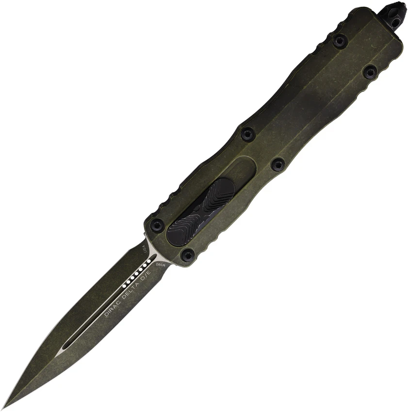Microtech Knives Auto Dirac Delta D/E OTF Grn, Microtech Knives Auto Dirac Delta D/E OTF Grn for Sale, Microtech Knives Auto Dirac Delta D/E OTF Grn