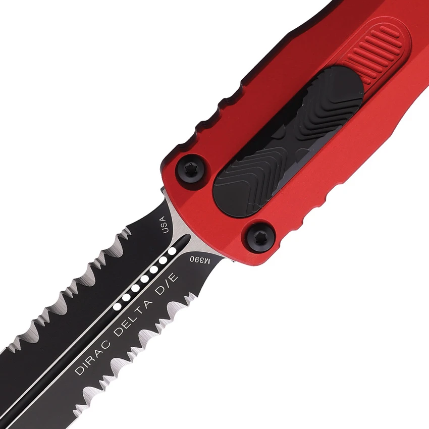 Microtech Knives Auto Dirac Delta D/E OTF Red, Microtech Knives Auto Dirac Delta D/E OTF Red for Sale, Microtech Knives Auto Dirac Delta D/E OTF Red