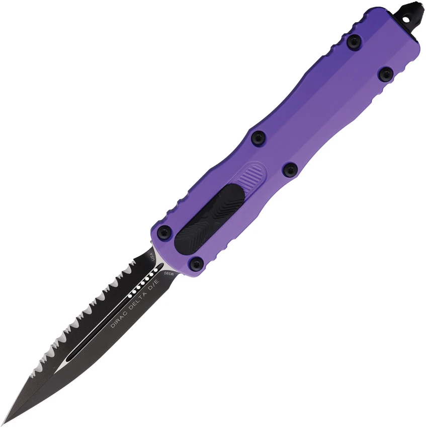 Microtech Knives Auto Dirac Delta D/E OTF Purpl, Microtech Knives Auto Dirac Delta D/E OTF Purpl for Sale, Microtech Knives Auto Dirac Delta D/E OTF Purpl
