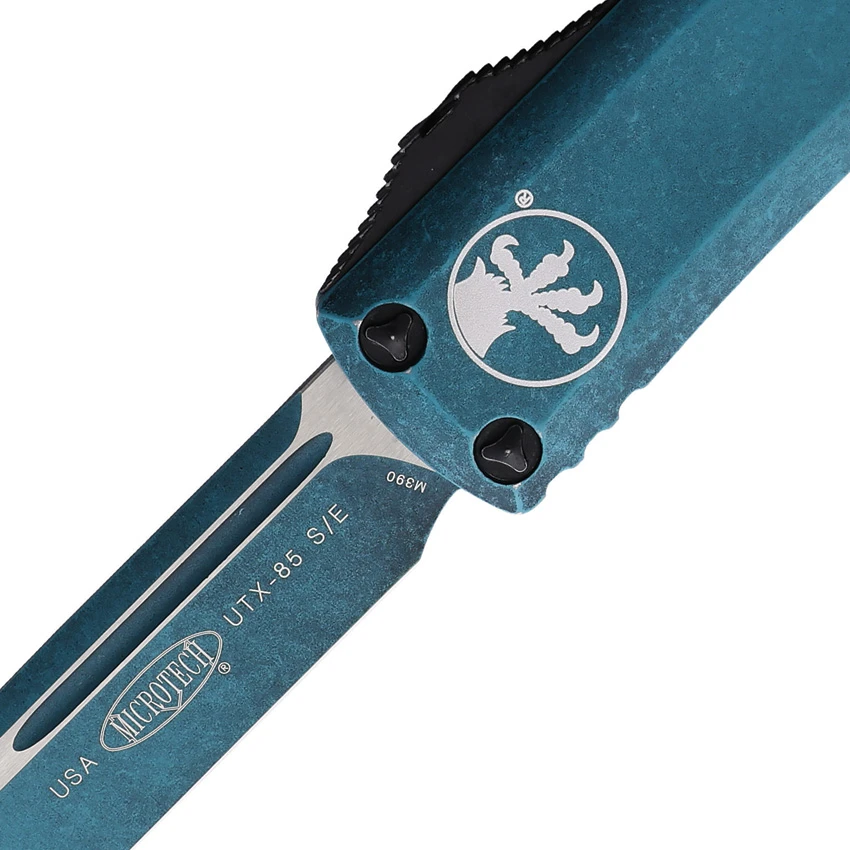 Microtech Knives Auto UTX-85 S/E OTF Weathered, Microtech Knives Auto UTX-85 S/E OTF Weathered for Sale, Microtech Knives Auto UTX-85 S/E OTF Weathered
