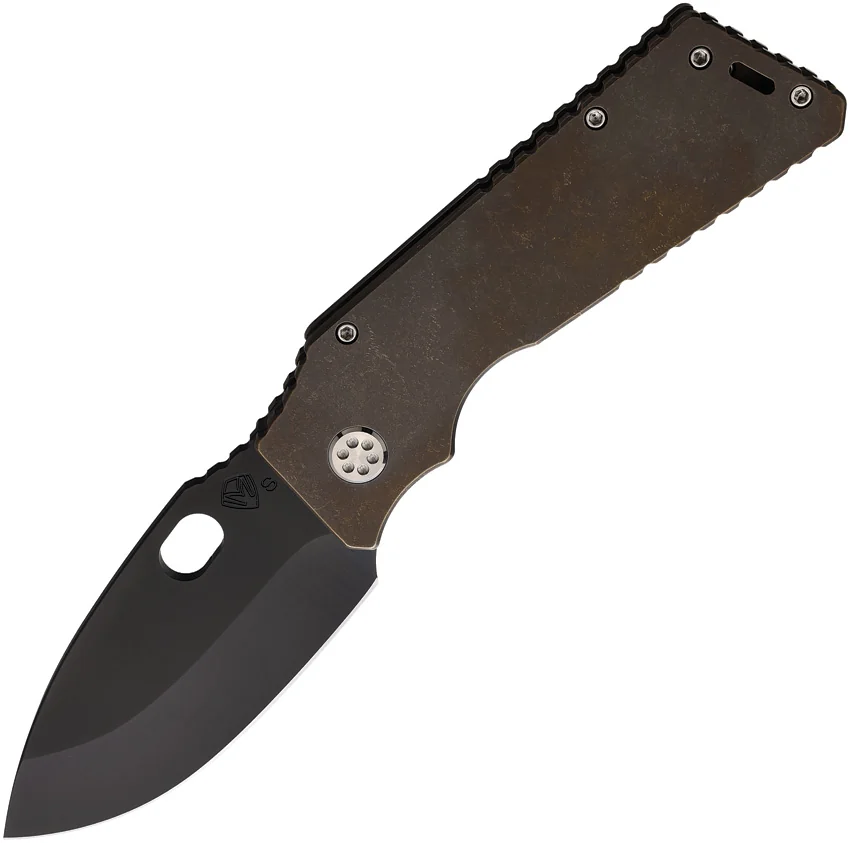 Medford TFF-H Frame Lock Knife Bronze Titanium (4" Black PVD)
