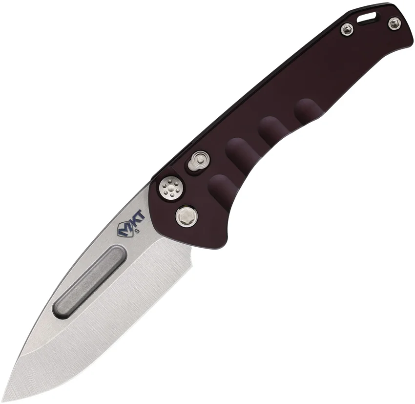 Medford Praetorian Swift Automatic Knife Red (3.3" Tumbled S35VN)