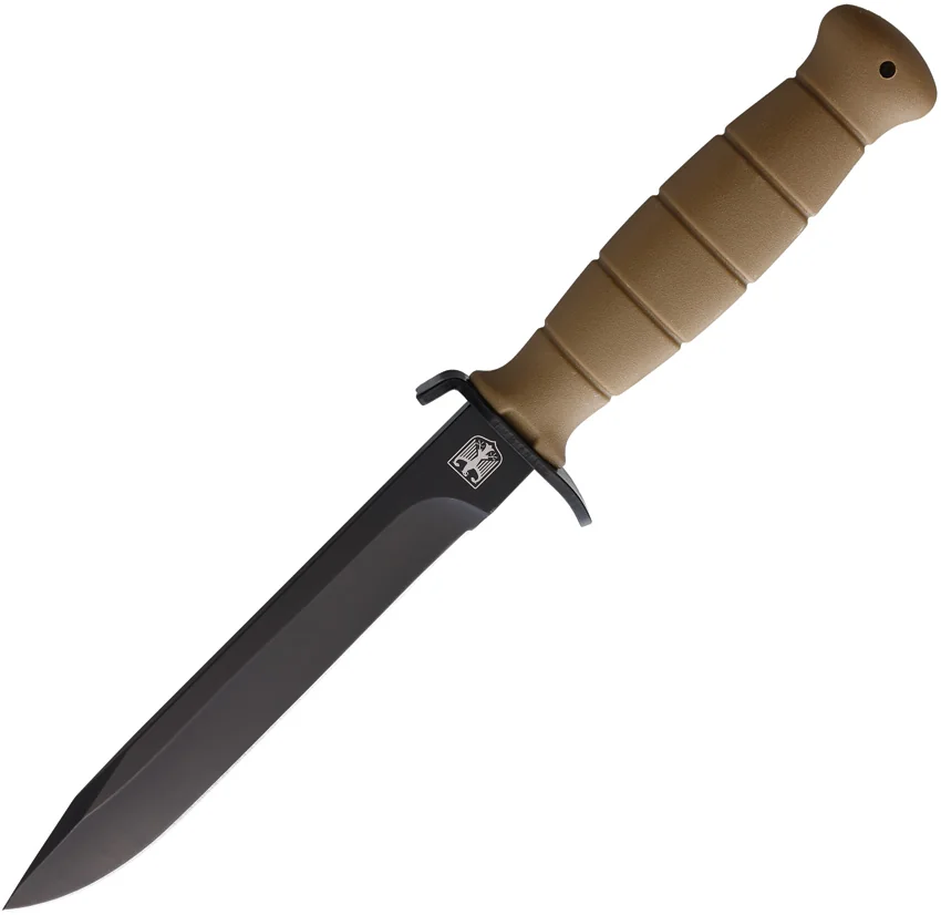 Extrema Ratio Fulcrum Bayonet Fixed Blade Knife OD Green Forprene (7.1" Black)