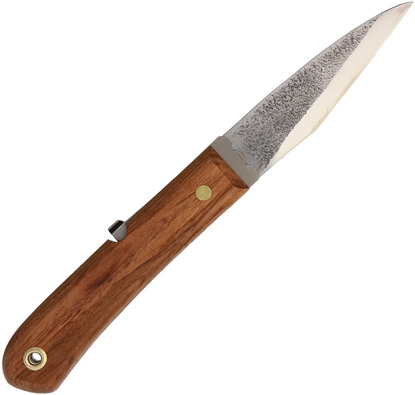 Mikihisa Double Bevel Moroha Folder Cherry Wood (4" Aogami) Japan