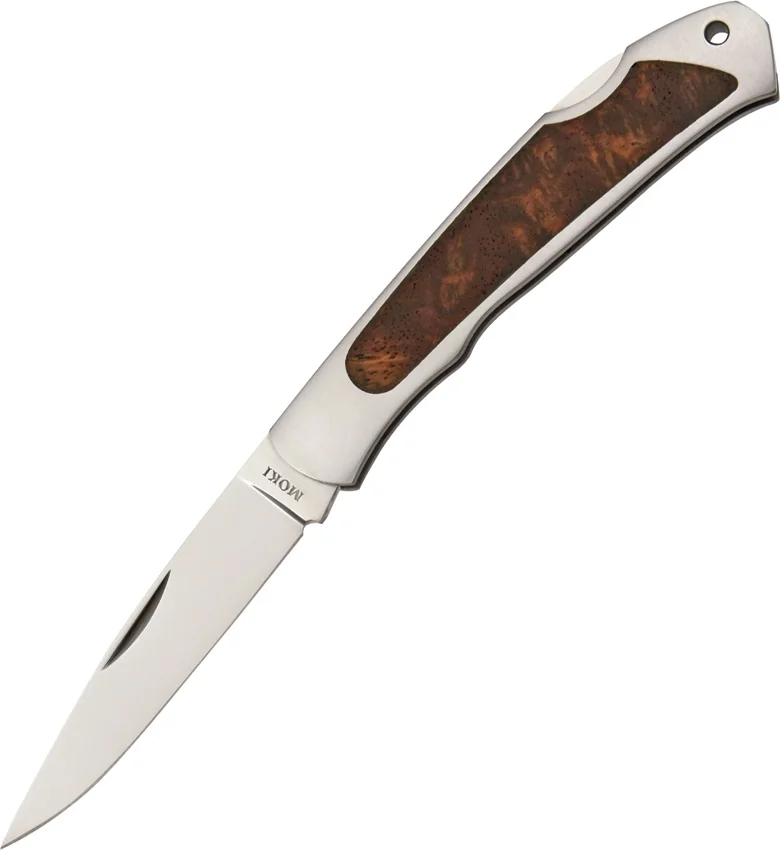 Moki Knives Ezo Red Fox Lockback Knife (2.5" Satin) MK610J