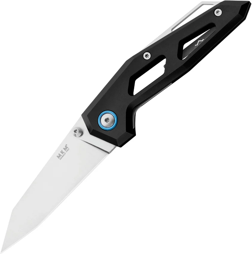 MKM Edge Liner Lock Knife Black Aluminum (2.9" Satin) EGL-ABK