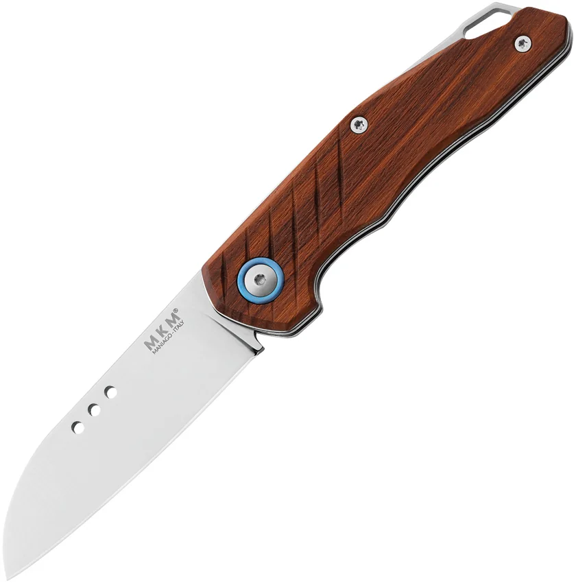 MKM Anso Root Slip Joint Knife Santos Wood (2.8" Satin) RT-S