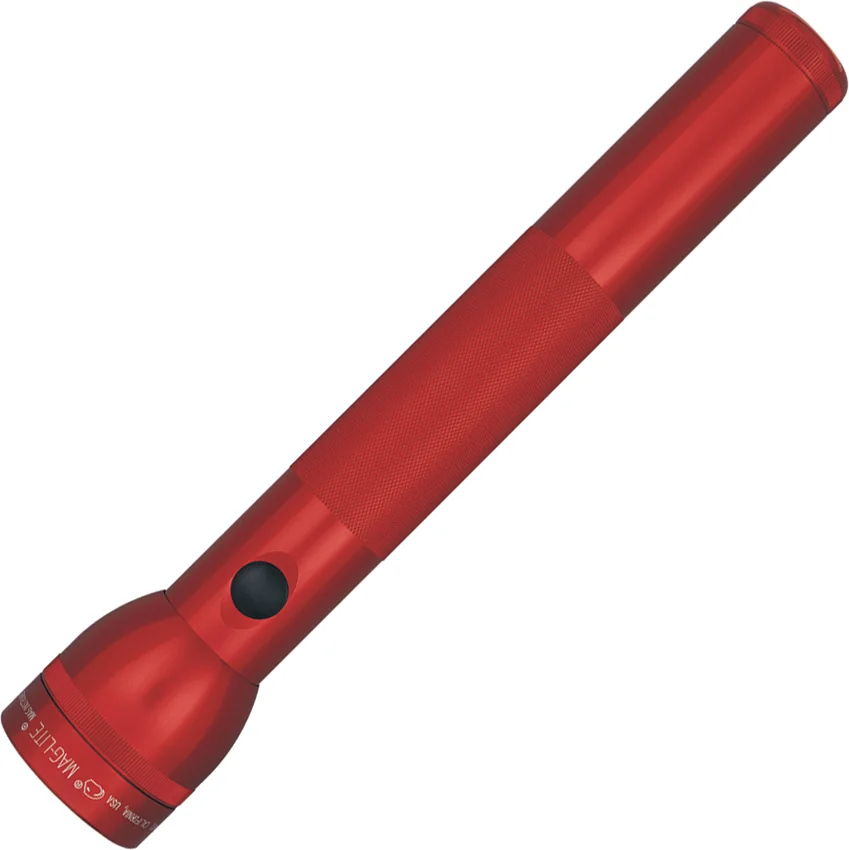MAG-LITE Three D Cell Red