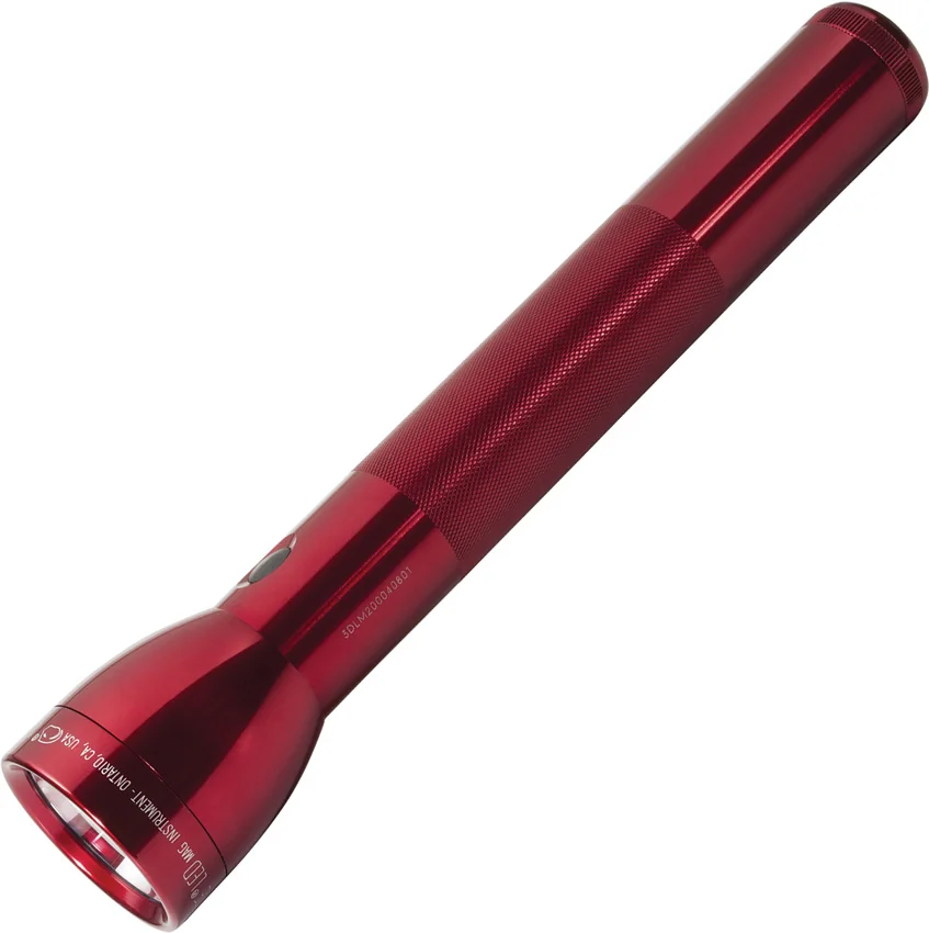 Maglite ML300L LED 3 D-Cell Red Aluminum (625 Lumens)