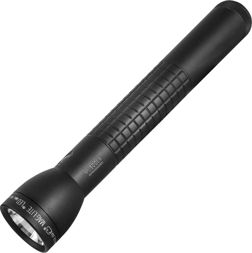 Maglite ML300LX LED 3 D-Cell Black Knurled Aluminum (625 Lumens)