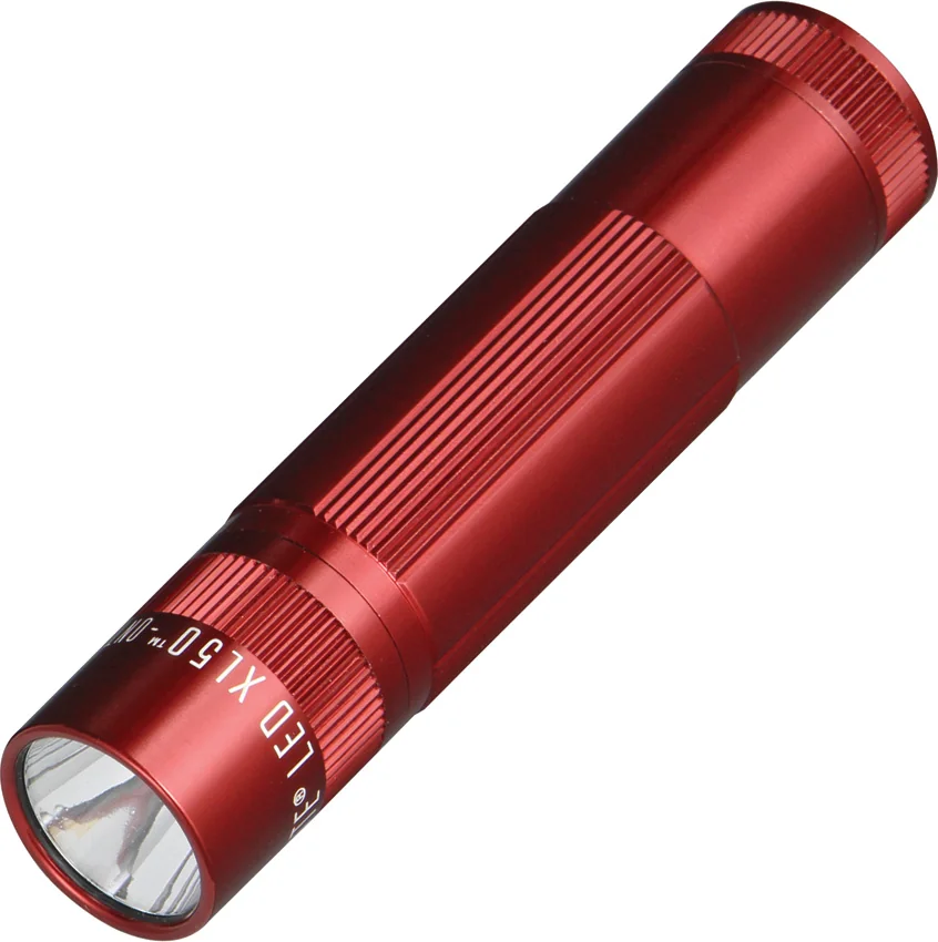 Mag-Lite XL50 LED Flashlight Red Aluminum (200 Lumens)