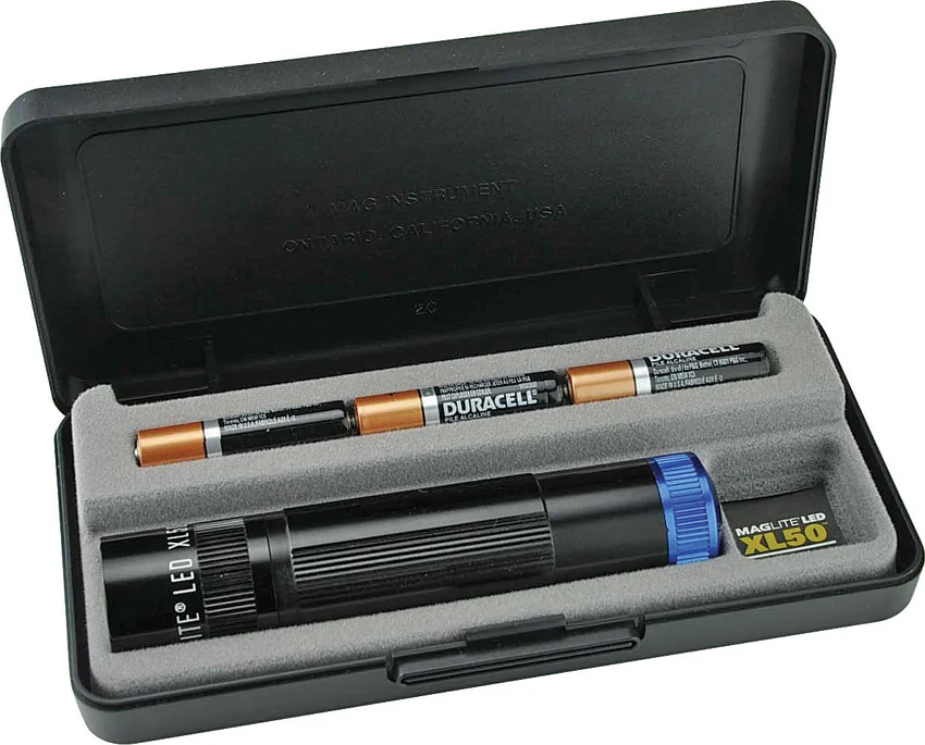 MAG-LITE XL50 LED Flashlight Blue