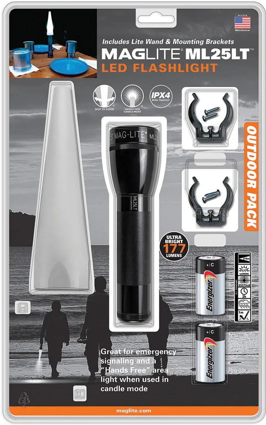 MAG-LITE ML25LT LED Flashlight Outdoor