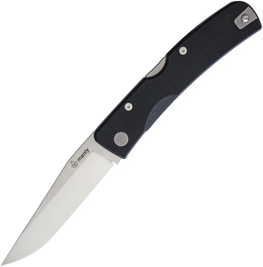 Manly Peak Lockback S90V Black