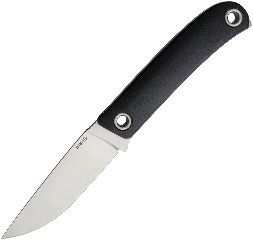 Manly Patriot Fixed Blade D2 Black