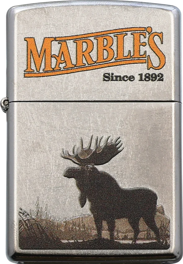 Marbles Knives Moose Zippo Lighter