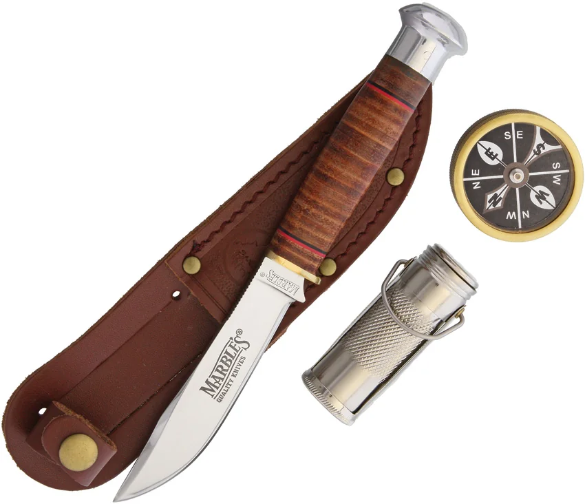 Marbles Knives Fixed Blade Gift Set