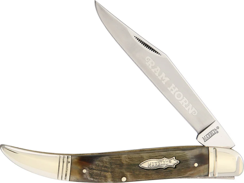 Marbles Knives Large Toothpick Rams Horn