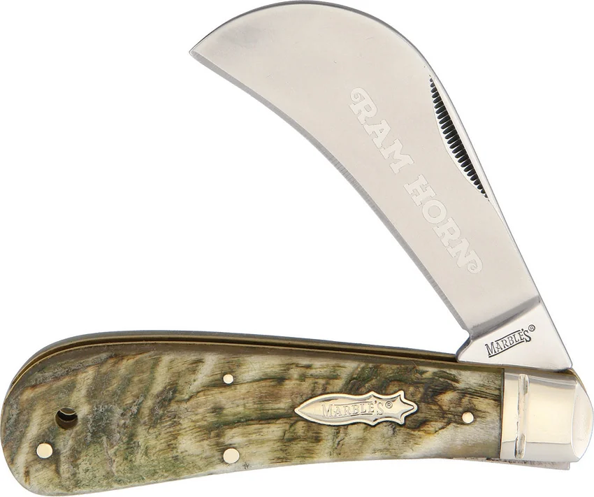 Marbles Knives Hawkbill Rams Horn