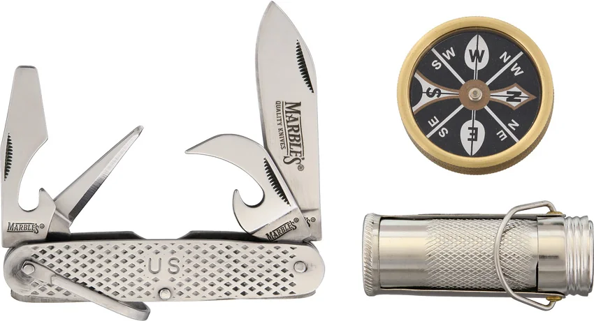 Marbles Knives Wilderness Life Savers Set
