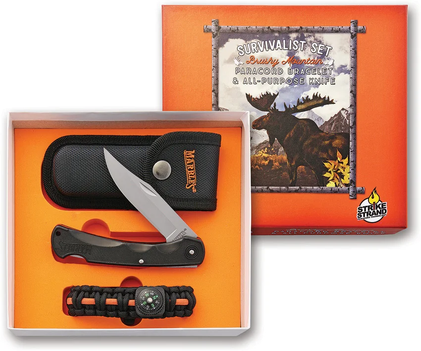Marbles Knives Brushy Mountian Survival Set