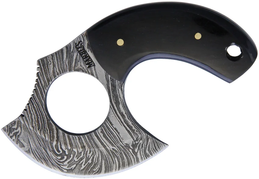 Marbles Knives Damascus Skinner