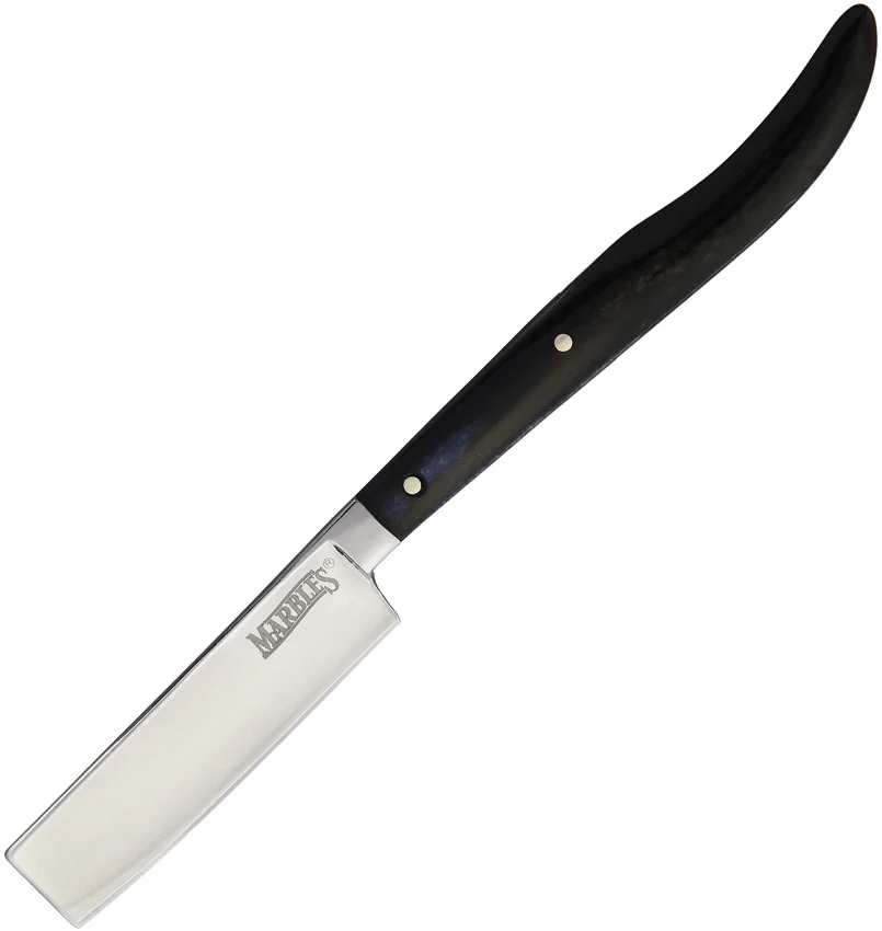 Marbles Knives Fixed Blade Razor Black Bone