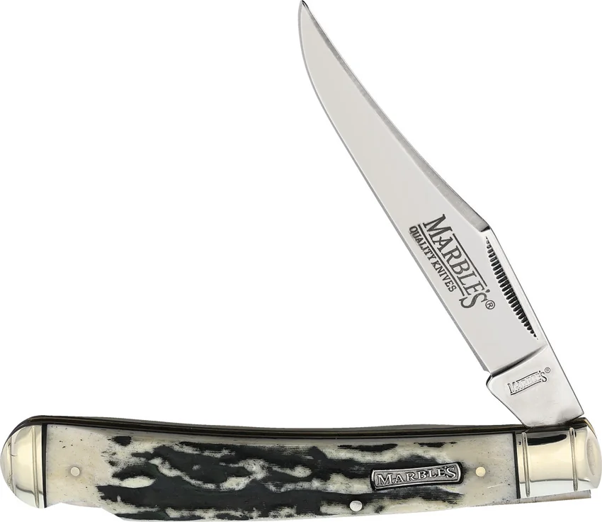 Marbles Knives Black Stag Lockback