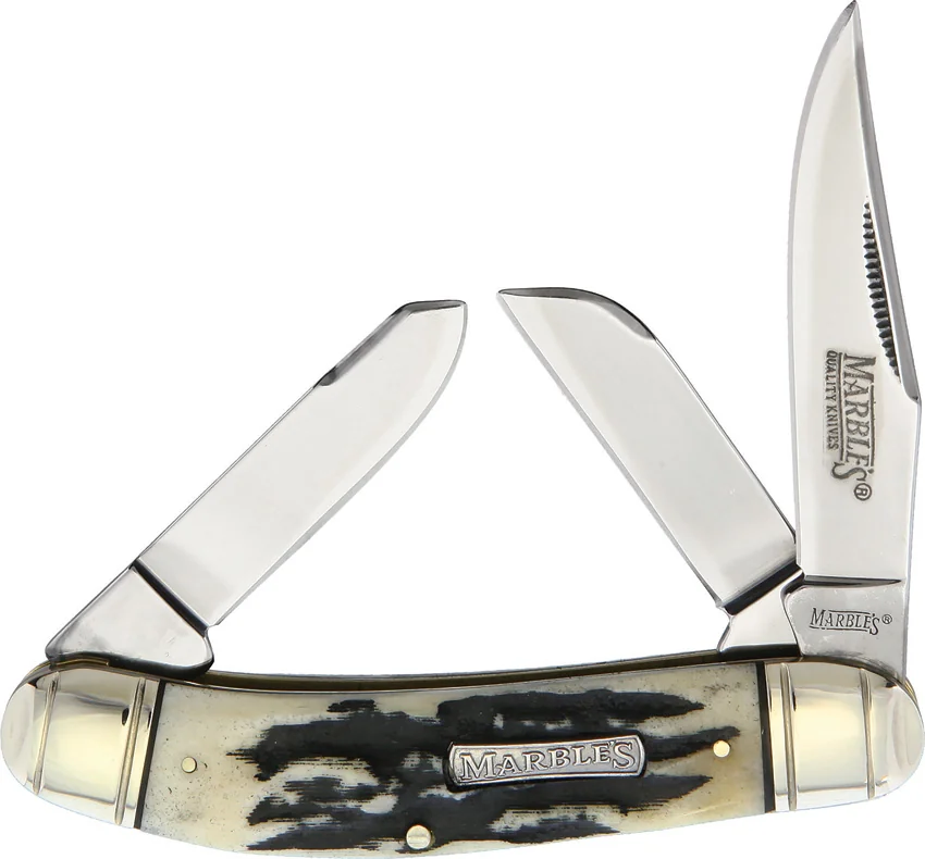 Marbles Knives Black Stag Stockman