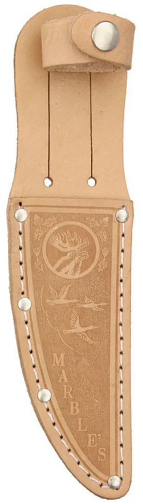 Marbles Knives Sheath Moose Embossed