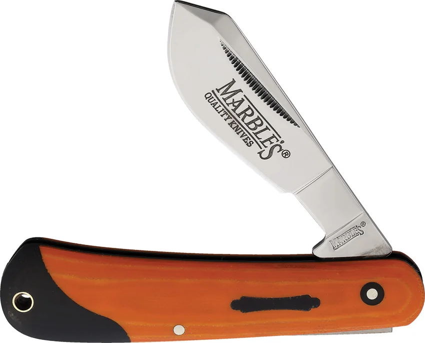 Marbles Knives Cotton Sampler Orange G10