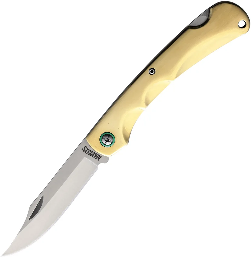 Marbles Knives Brass Lockback VG10