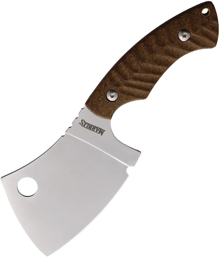Marbles Knives Chopper Brown Micarta