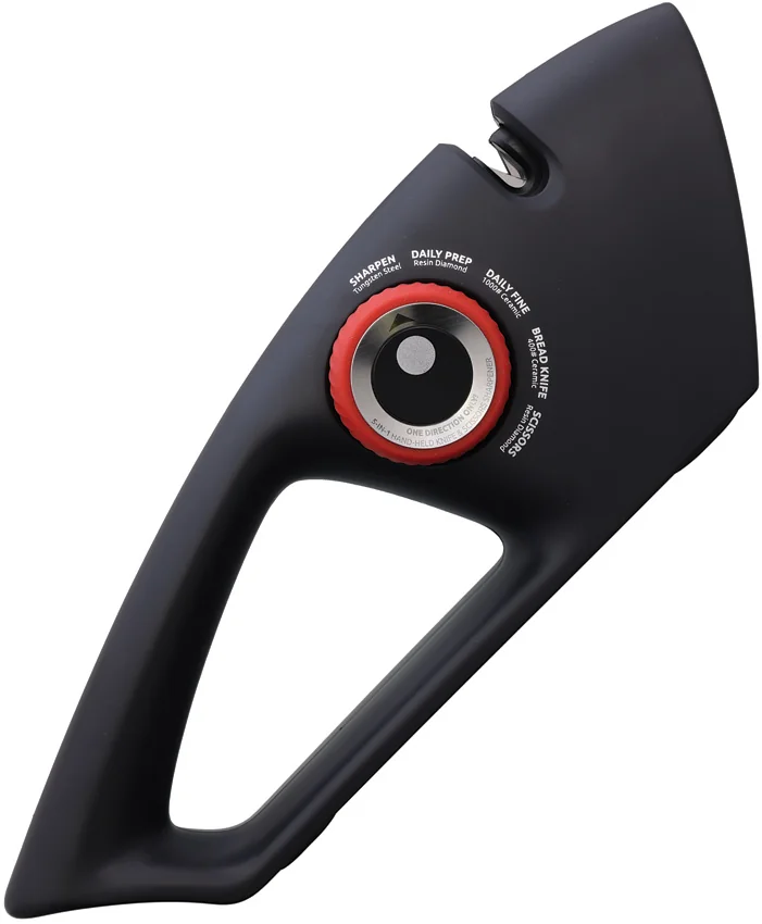 Marbles Knives 5-in-1 Knife Sharpener Black