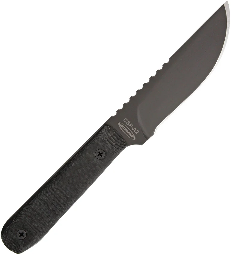 Mission CSP A2 Fixed Blade Black G-10