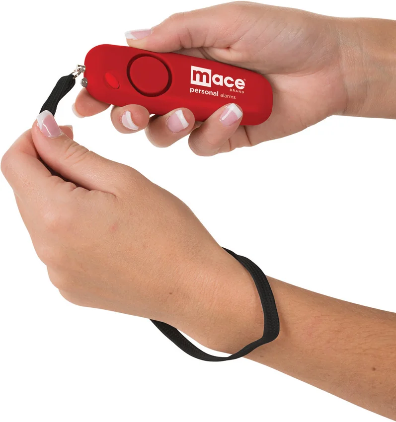 Mace Personal Alarm Wristlet Red