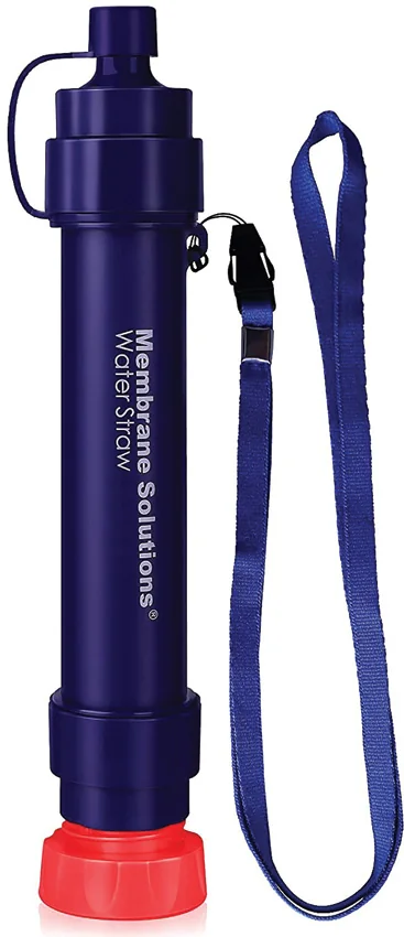Membrane Solutions Water Filter Straw II