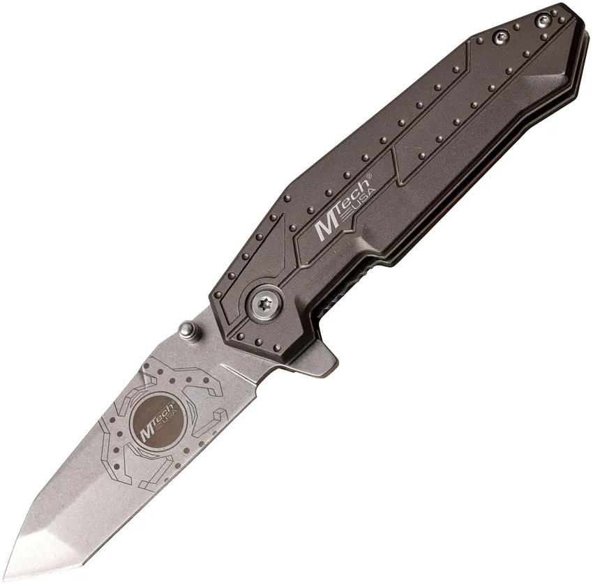 MTech Knives Linerlock Gray