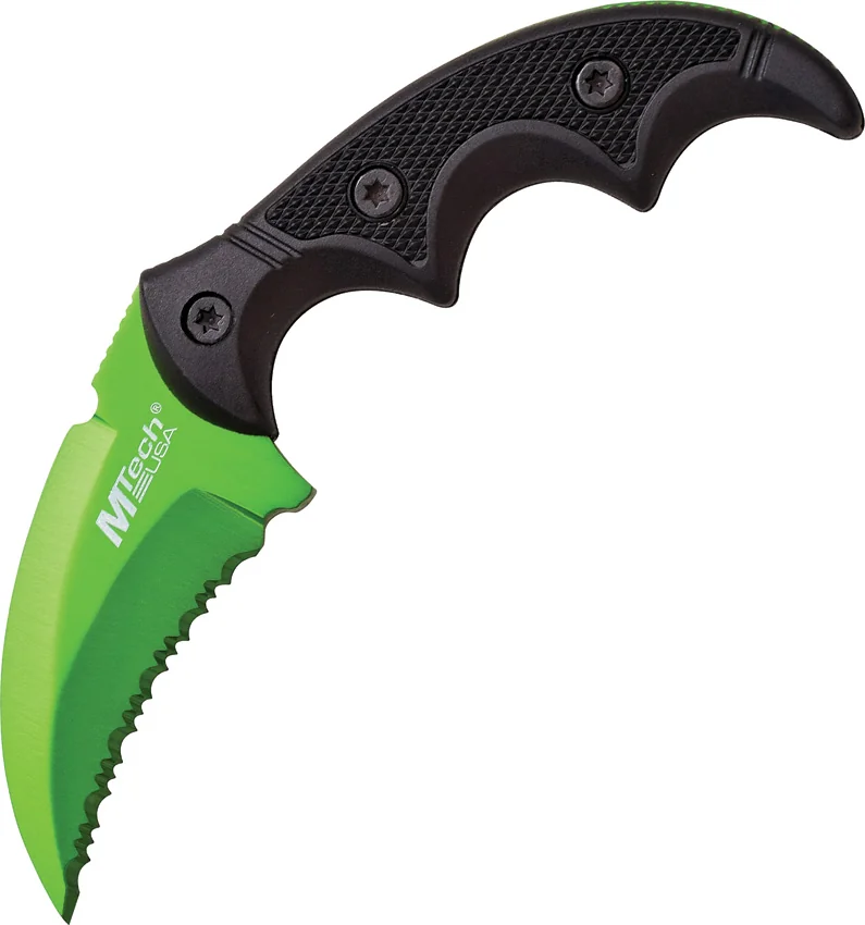 MTech Knives Fixed Blade Green