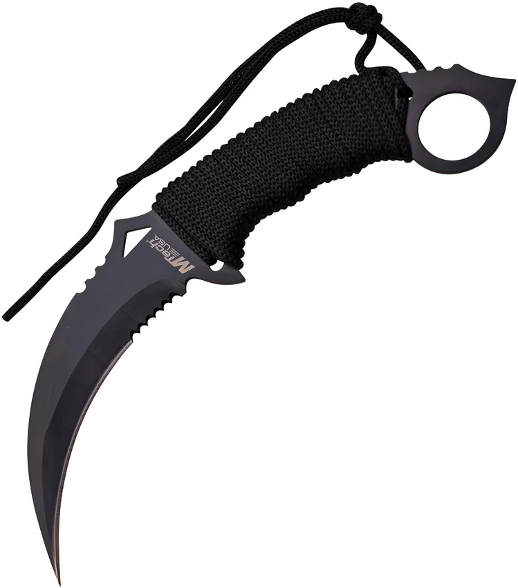MTech Knives Karambit Fixed Blade Black